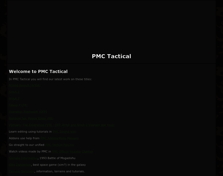 Pmctactical.org thumbnail