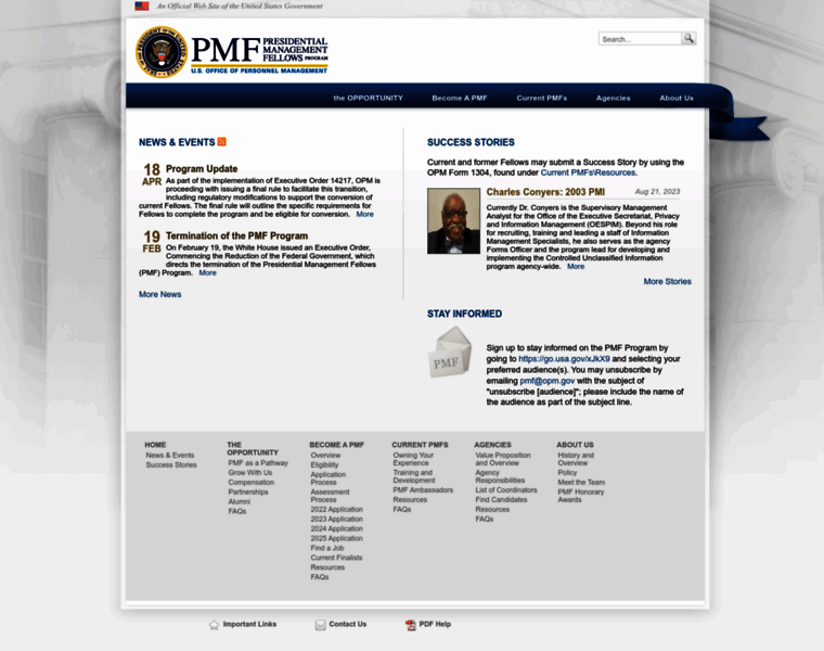 Pmf.gov thumbnail Pmf.gov thumbnail