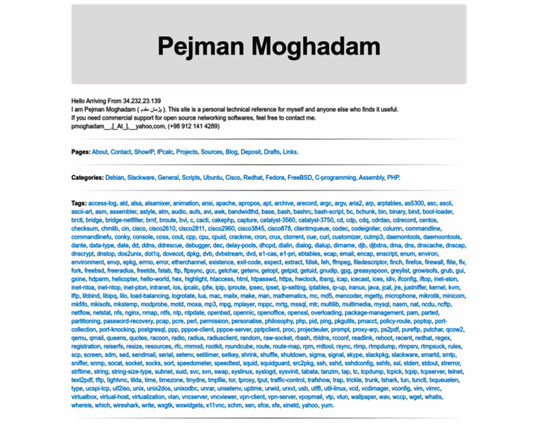 Pmoghadam.com thumbnail