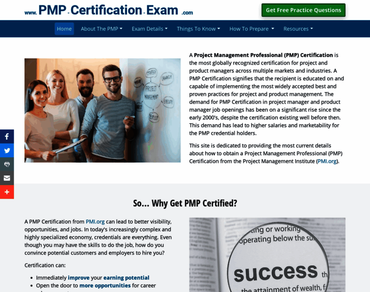Pmp-certification-exam.com thumbnail