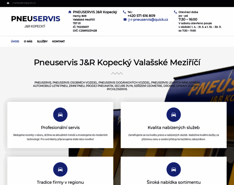 Pneuservis-kopecky.cz thumbnail