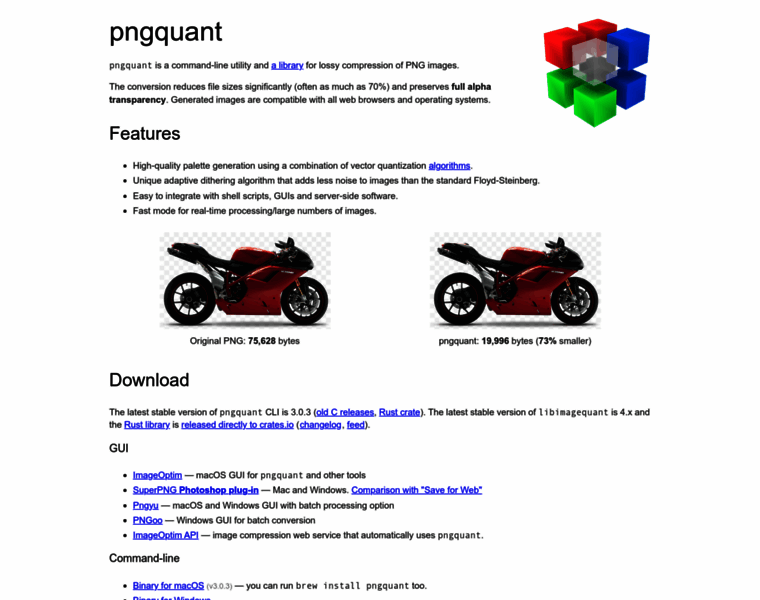 Pngquant.org thumbnail