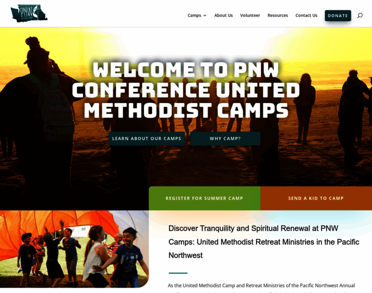Pnwcamps.org thumbnail
