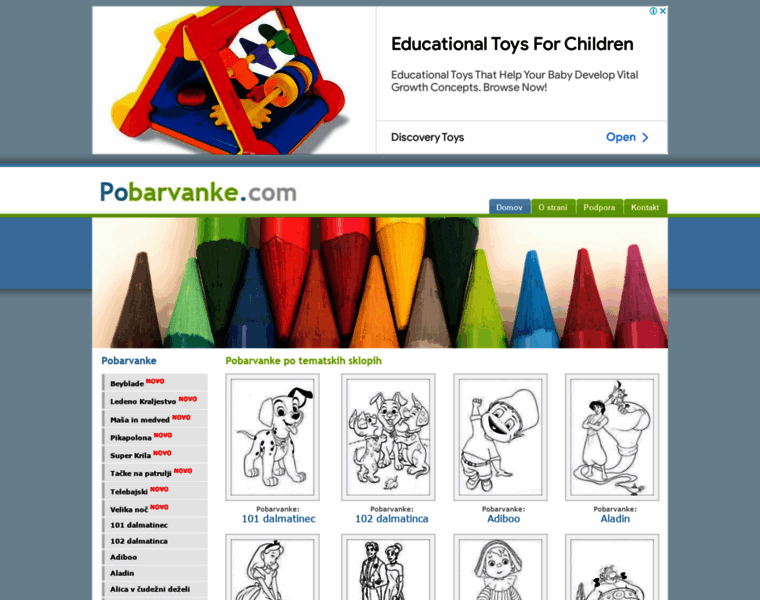 Pobarvanke.com thumbnail
