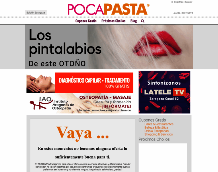 Pocapasta.com thumbnail