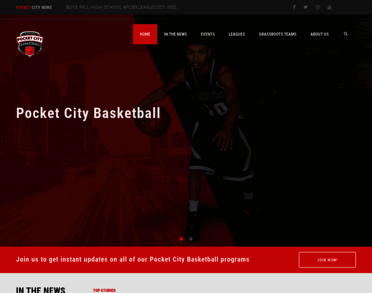 Pocketcitybasketball.com thumbnail