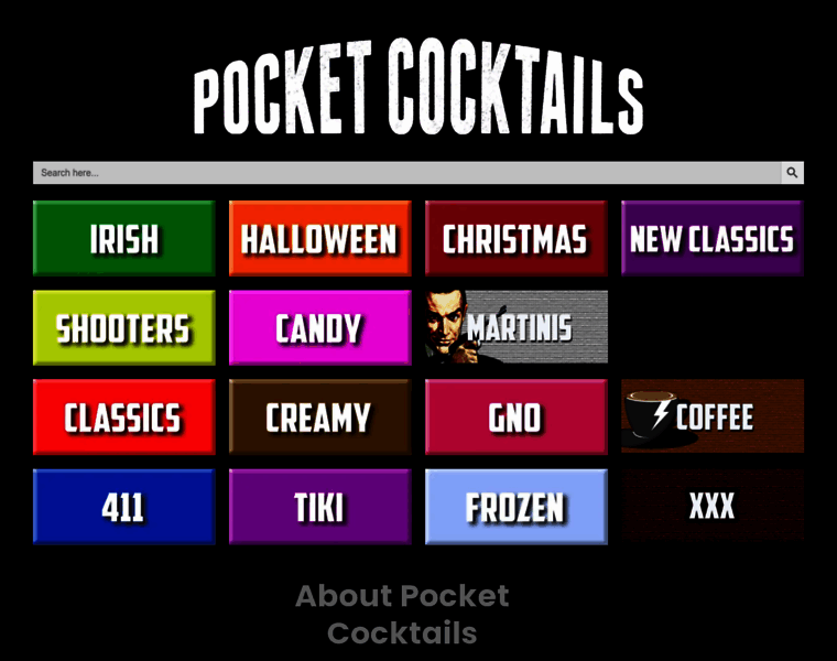 Pocketcocktails.com thumbnail