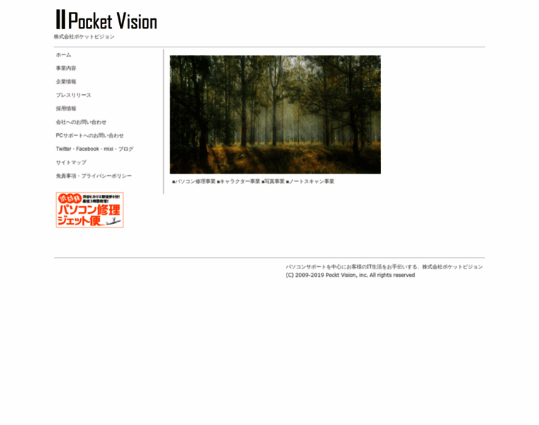 Pocketvision.co.jp thumbnail