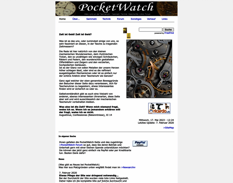Pocketwatch.ch thumbnail