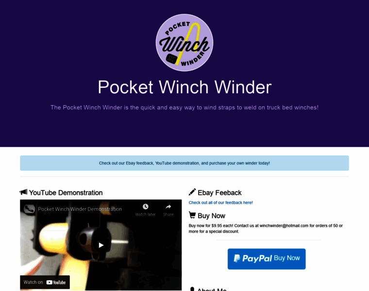 Pocketwinchwinder.com thumbnail