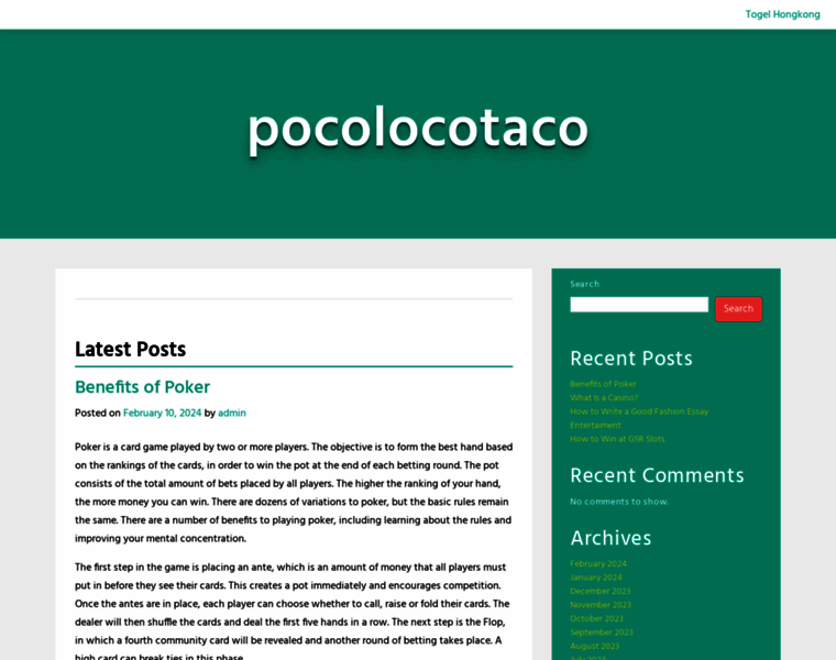 Pocolocotaco.com thumbnail