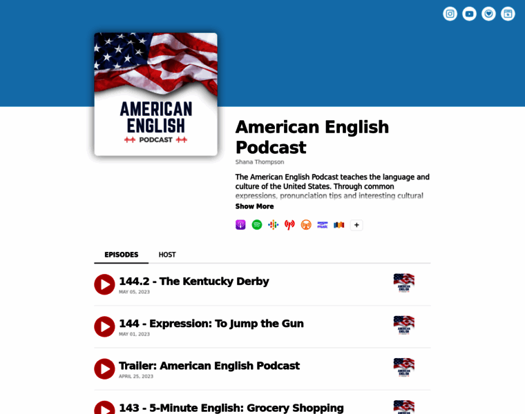 Podcast.americanenglishpodcast.com thumbnail