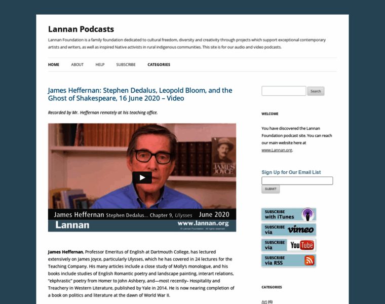 Podcast.lannan.org thumbnail