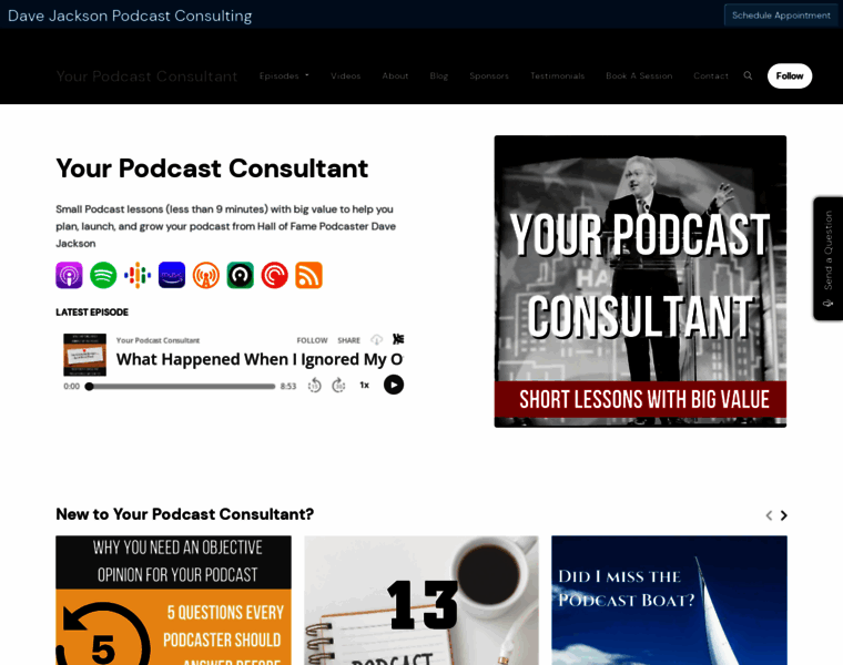 Podcastconsultant.com thumbnail