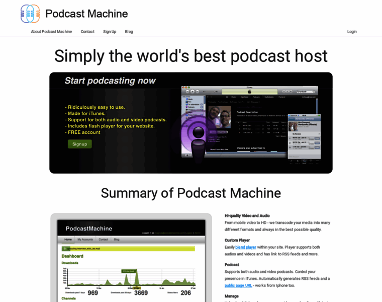 Podcastmachine.com thumbnail