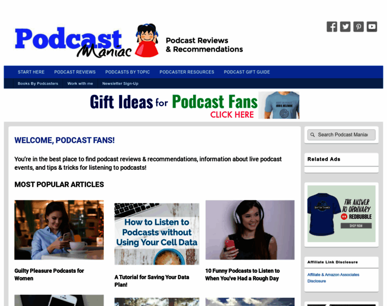 Podcastmaniac.com thumbnail