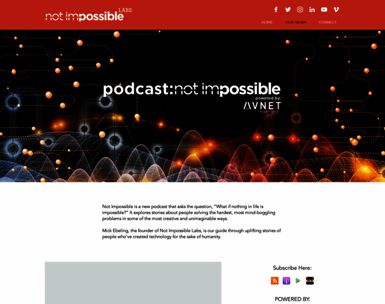 Podcastnotimpossible.com thumbnail