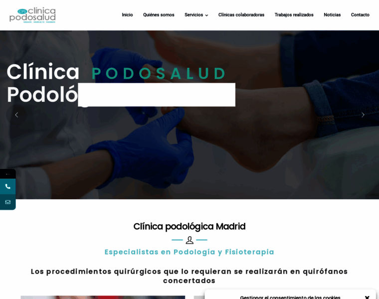 Podosaludclinica.es thumbnail