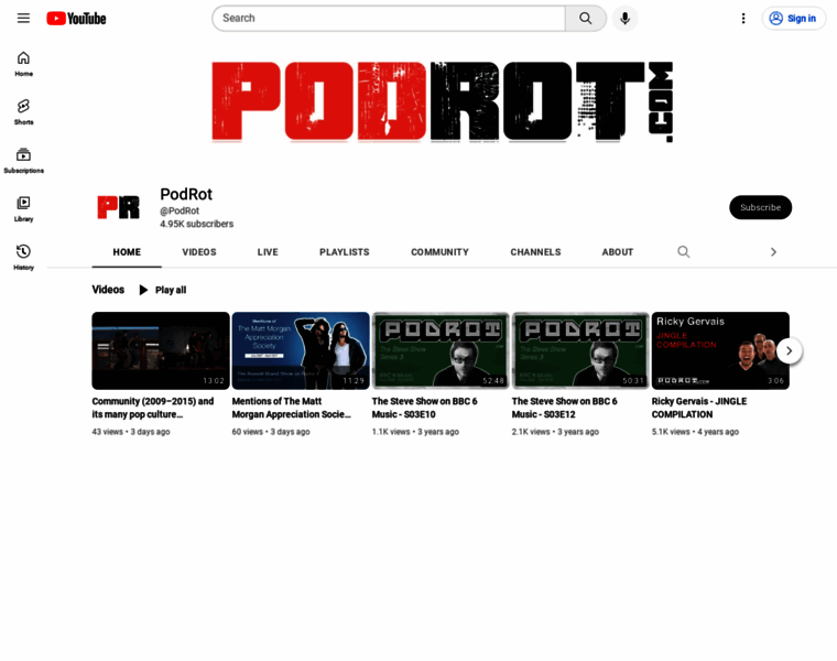 Podrot.com thumbnail