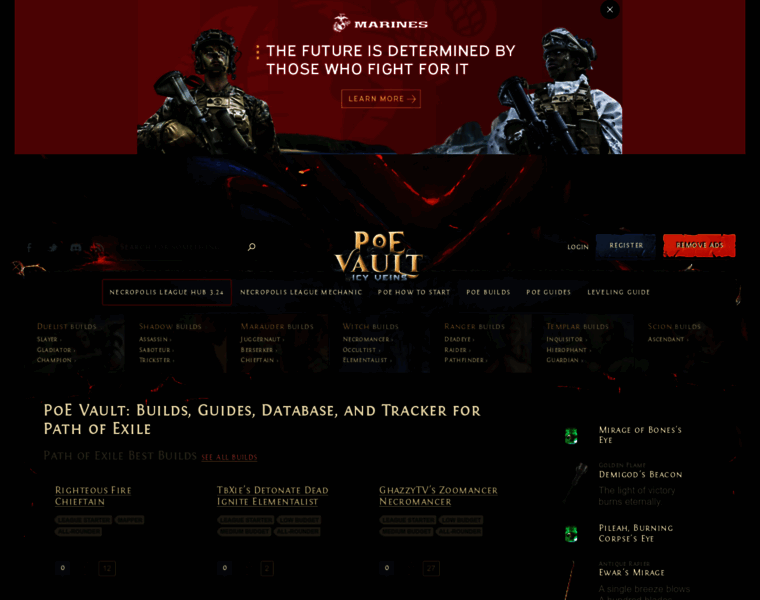 Poe-vault.com thumbnail