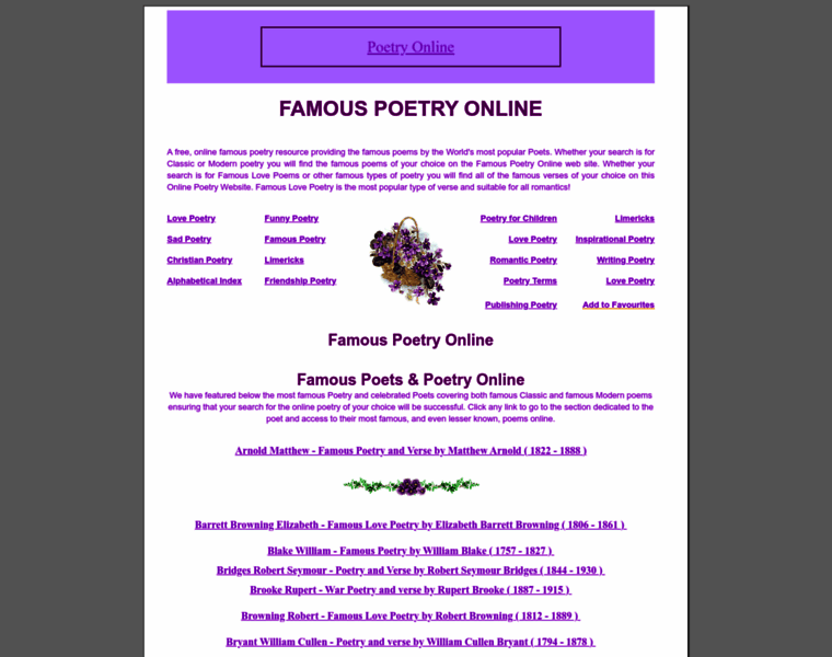 Poetry-online.org thumbnail