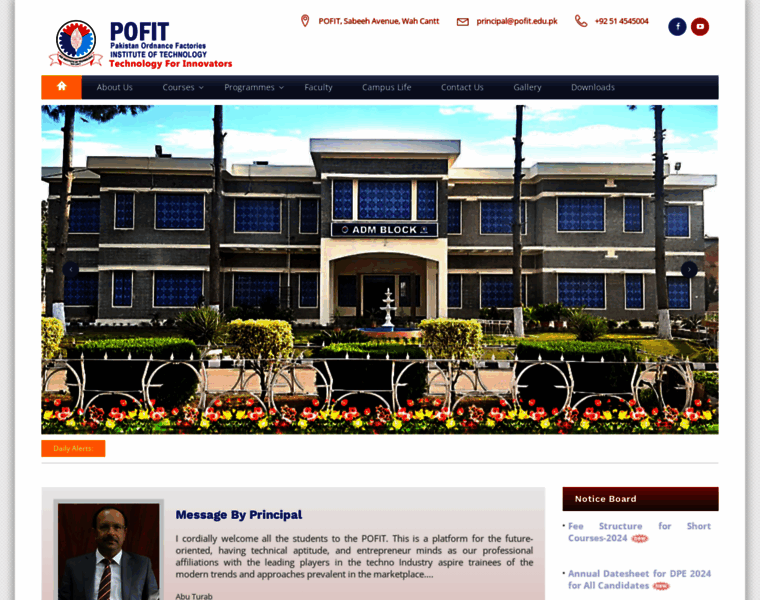 Pofit.edu.pk thumbnail