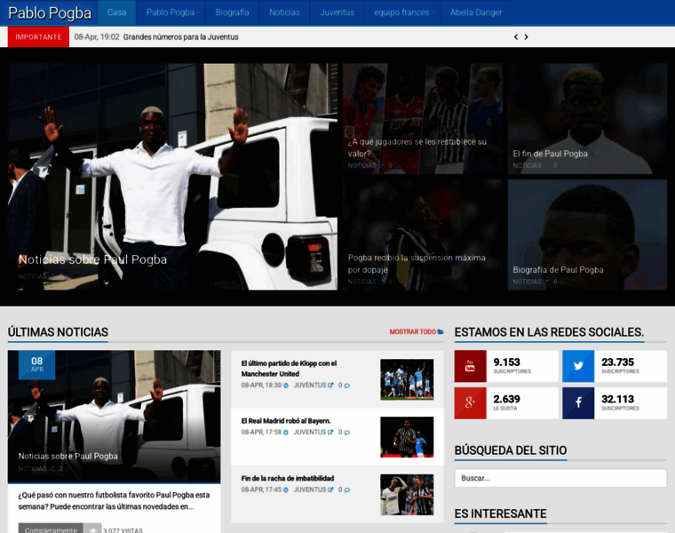 Pogba-es.org thumbnail