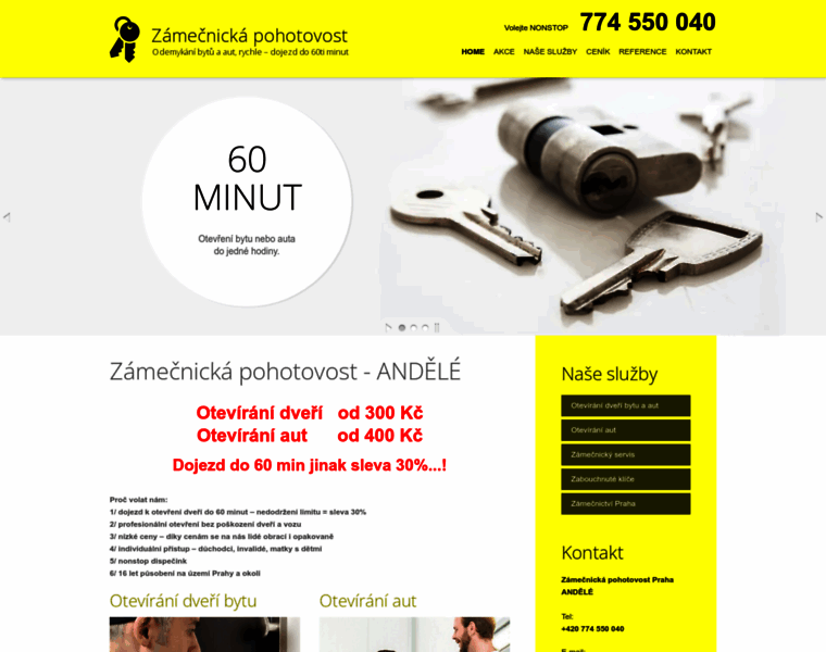 Pohotovost-zamecnicka.cz thumbnail