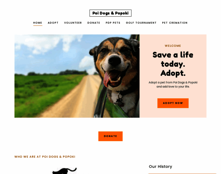 Poidogsandpopoki.org thumbnail