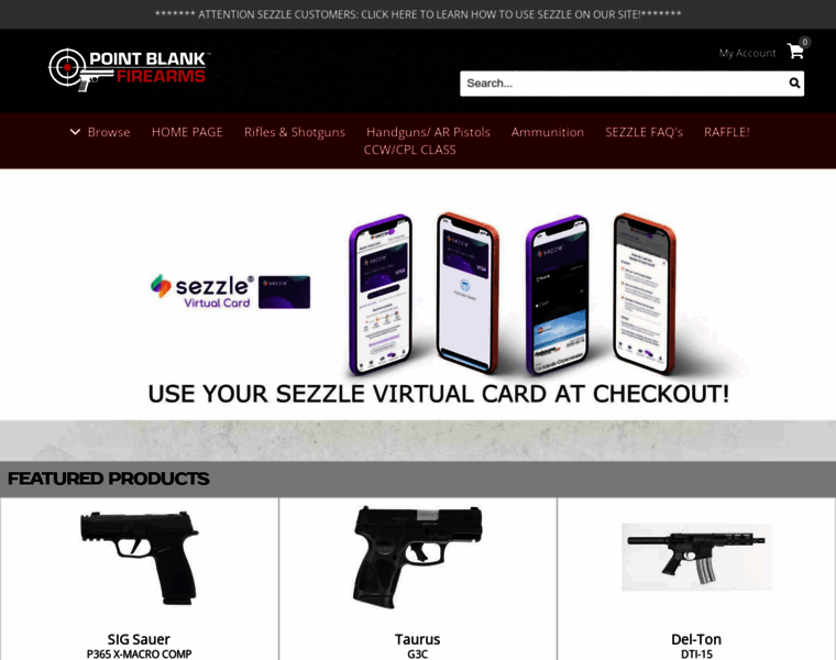 Pointblank-firearms.com thumbnail
