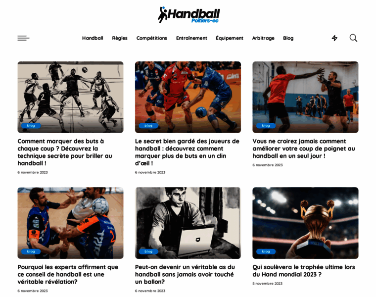 Poitiers-ec-handball.fr thumbnail