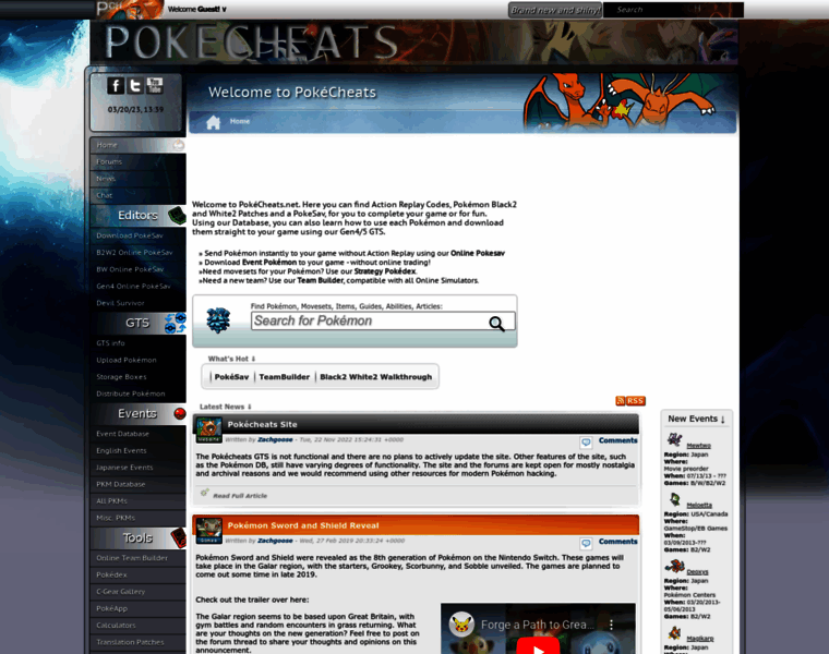 Pokecheats.net thumbnail