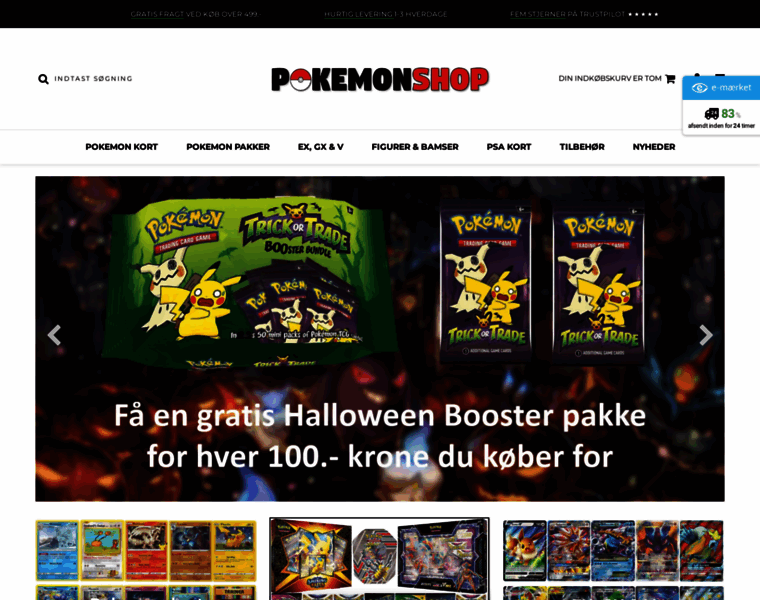 Pokemonshop.dk thumbnail