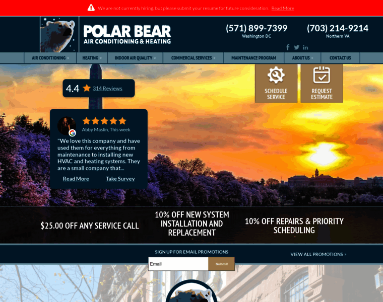 Polarbearairconditioning.com thumbnail