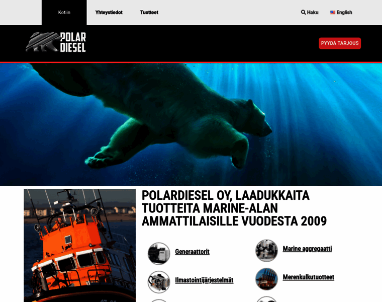 Polardiesel.fi thumbnail