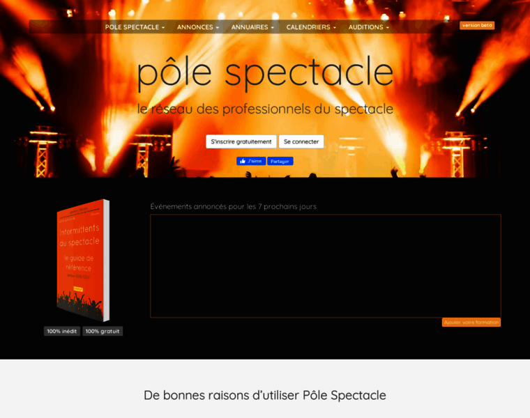 Pole-spectacle.fr thumbnail