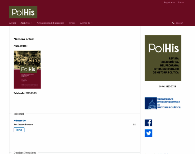 Polhis.com.ar thumbnail