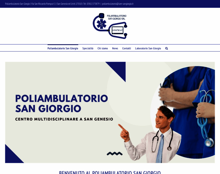 Poliambulatoriosangiorgio.it thumbnail