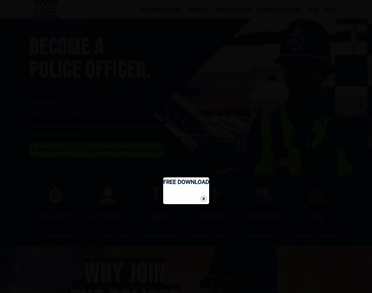 Police-recruitment.co.uk thumbnail