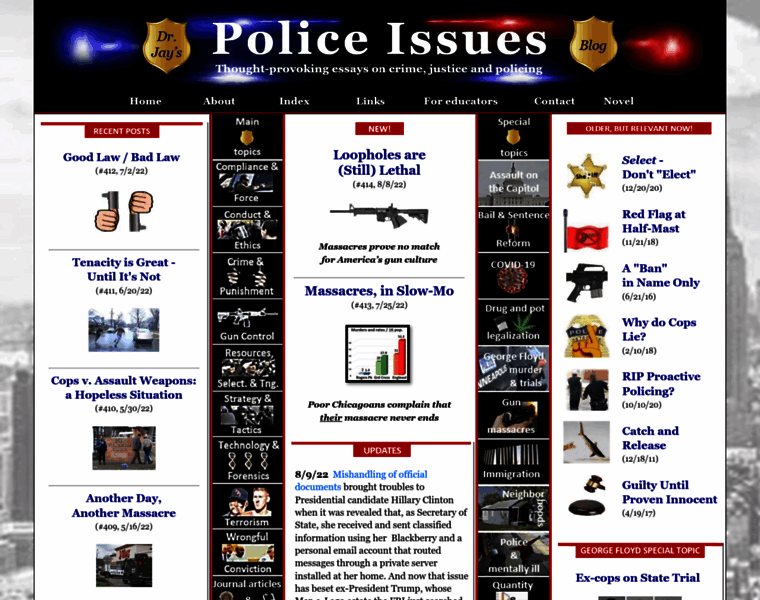 Policeissues.com thumbnail