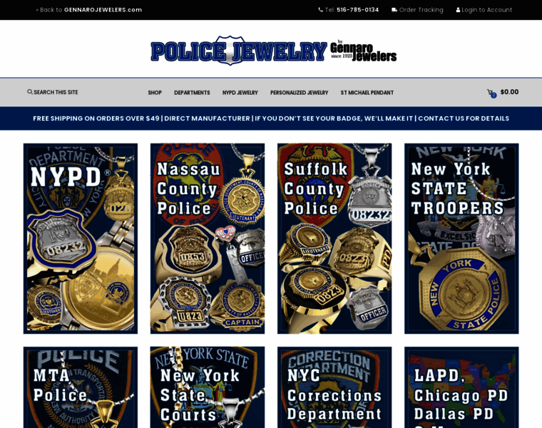 Policejewelry.com thumbnail
