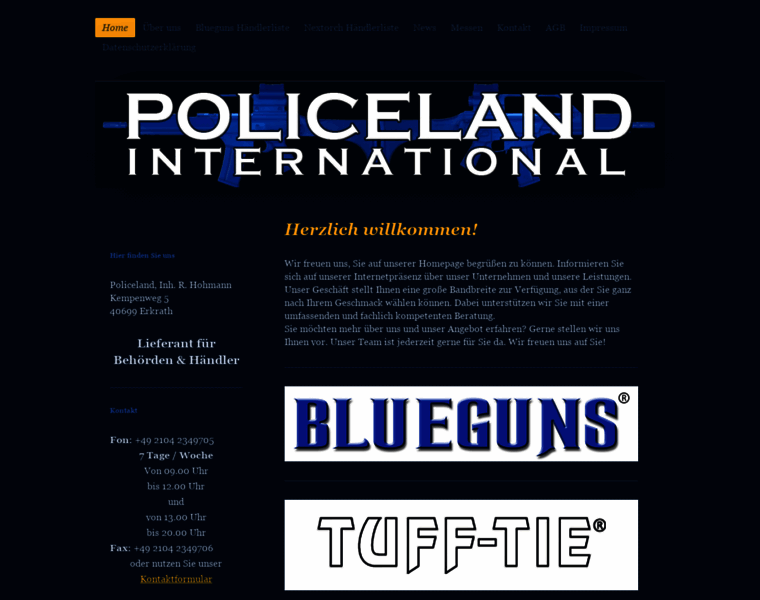 Policeland.de thumbnail