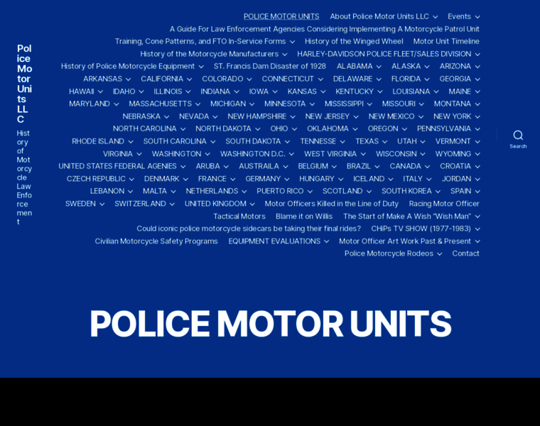 Policemotorunits.com thumbnail