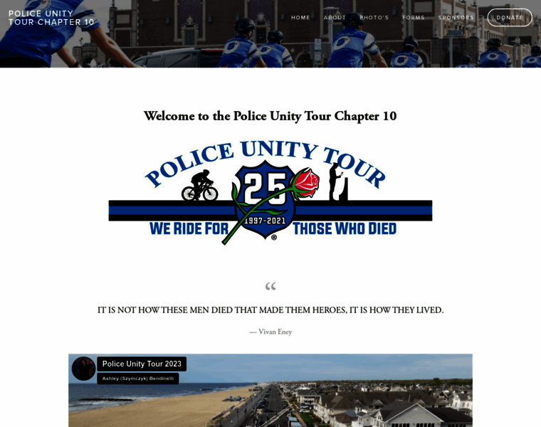 Policeunitytourchapter10.com thumbnail
