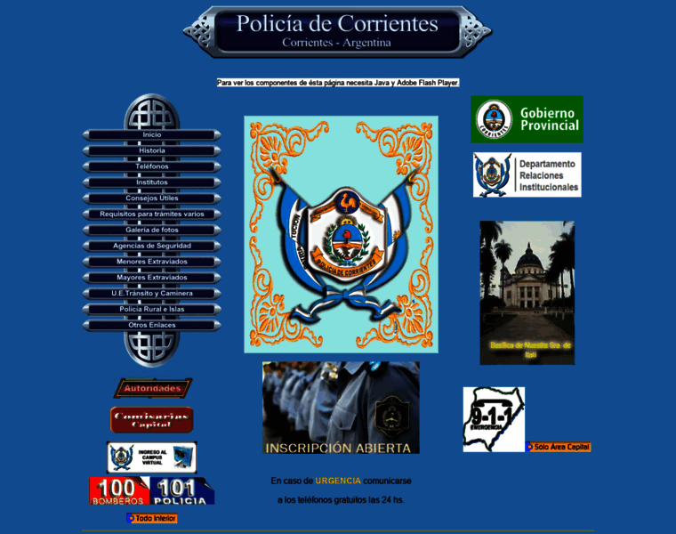 Policiactes.gov.ar thumbnail