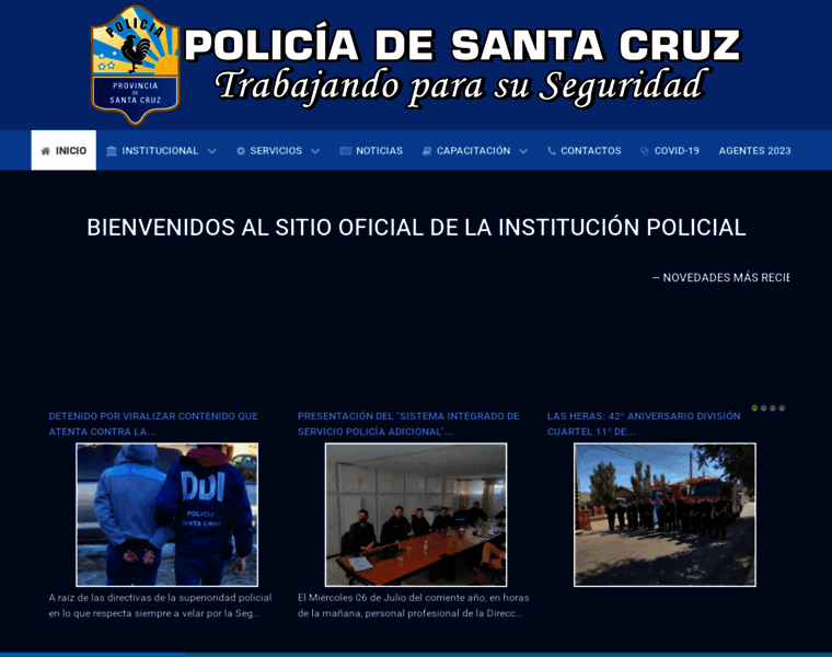 Policiadesantacruz.gob.ar thumbnail