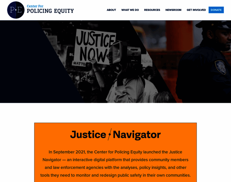Policingequity.org thumbnail