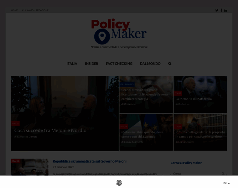 Policymakermag.it thumbnail