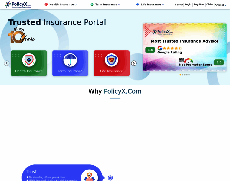 Policyx.com thumbnail