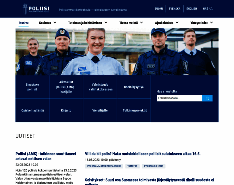 Poliisiammattikorkeakoulu.fi thumbnail
